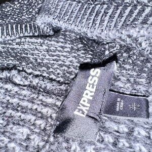 Express Charcoal Knit Men's Sweater